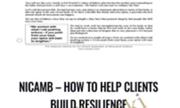 How to Help Clients Build Resilience - Nicamb