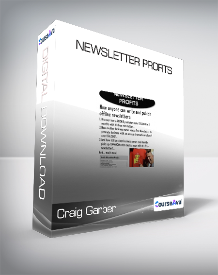 Craig Garber - Newsletter Profits - WSO.lib Craig Garber - Newsletter Profits