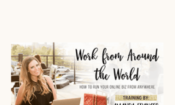 Amanda Frances - Work from Around the World 2021