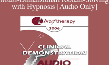 [Audio Only] BT06 Clinical Demonstration 07 - Multi-Dimensional Problem-Solving with Hypnosis - Michael Yapko