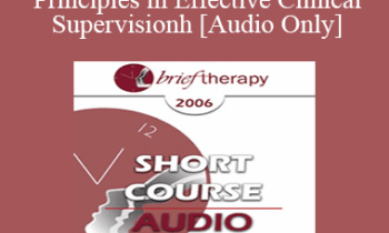 [Audio Only] BT06 Short Course 26 - Ericksonian Principles in Effective Clinical Supervision: Teaching Therapy from the Inside Out - David Barnum