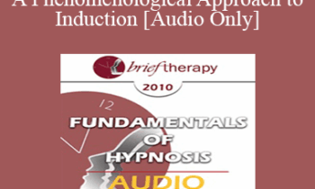 [Audio] BT10 Fundamentals of Hypnosis 02 - A Phenomenological Approach to Induction - Jeffrey Zeig