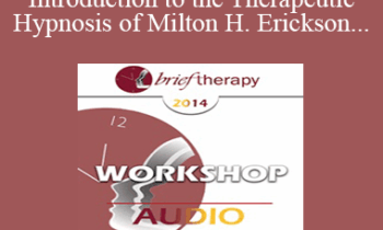 [Audio] BT14 Workshop 18 - An Introduction to the Therapeutic Hypnosis of Milton H. Erickson