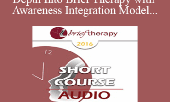 [Audio] BT16 Short Course 21 - Bringing Depth Into Brief Therapy with Awareness Integration Model - Foojan Zeine
