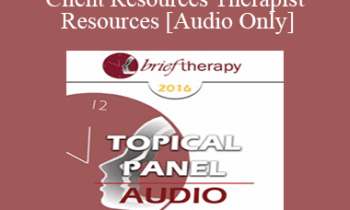 [Audio] BT16 Topical Panel 1 - Client Resources Therapist Resources - Steve Frankel