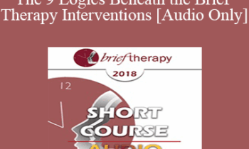 [Audio] BT18 Short Course 04 - The 9 Logics Beneath the Brief Therapy Interventions - Flavio Cannistra