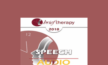 [Audio] BT18 Speech 11 - No Problem: The Key Thing Most Clinicians Get Wrong About SFBT and How to Get It Right! - Elliott Connie
