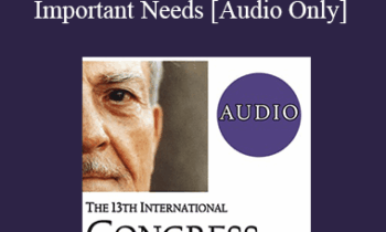 [Audio] IC19 Clinical Demonstration 21 - My Problems As My Guiding Helpers - Utilizing Symptoms and Problem States As Competent Messengers of Important Needs - Gunther Schmidt