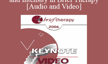 [Audio and Video] BT06 Keynote 02 - Simplicity and Intensity in Brief Therapy: A Clinical Demonstration - Erving Polster