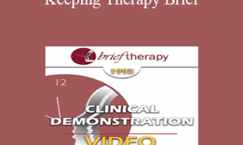BT93 Clinical Demonstration 08 - Keeping Therapy Brief: The Use of Early Recollections - Harold Mosak