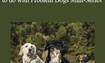 CPD - MS139 – Canine Behaviour – What to do with Problem Dogs Mini-Series