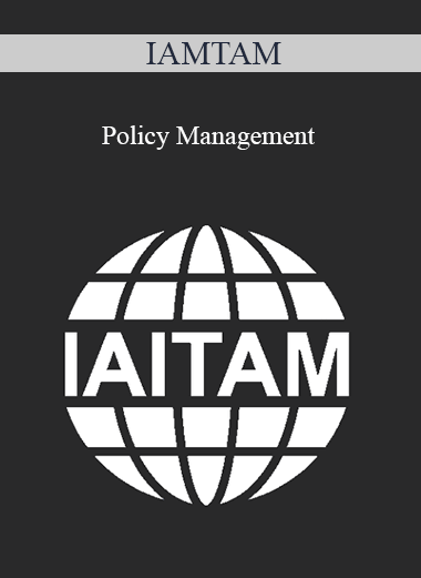 IAMTAM - Policy Management - WSO.lib IAMTAM - Policy Management