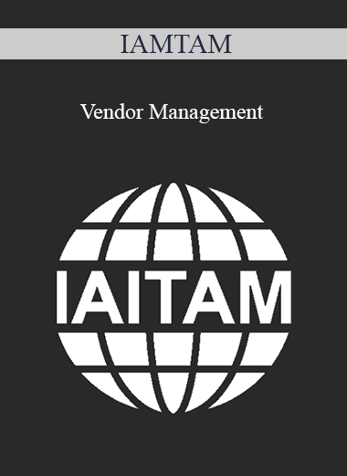 IAMTAM - Vendor Management - WSO.lib IAMTAM - Vendor Management