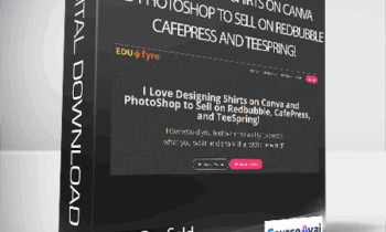 Jerry Banfield with EDUfyre - I Love Designing Shirts on Canva and PhotoShop to Sell on Redbubble CafePress and TeeSpring!