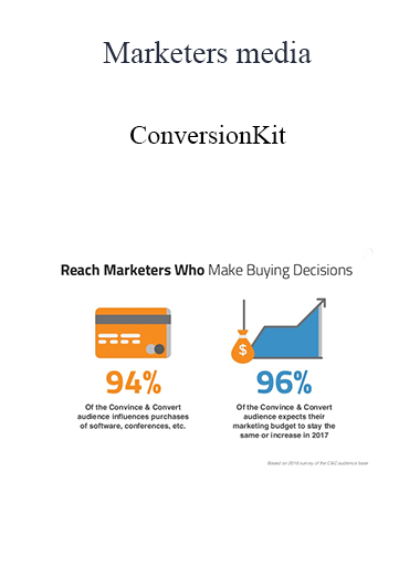Marketers Media - ConversionKit - WSO.lib Marketers Media - ConversionKit