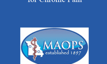 Robert (Bo) Cooley - Nonpharmacological Therapy for Chronic Pain