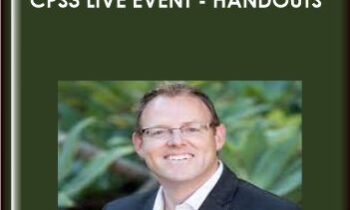 CPS3 Live Event  -  Handouts  -  Jonathan Zabrocki