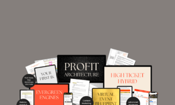 Profit Architecture - Mariah Coz