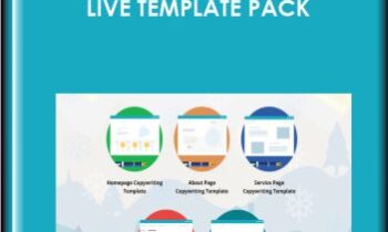 The Website Copywriting Live Template Pack  -  Jacob McMillen