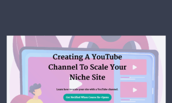 YouTube for Niche Sites 2023 - Shawna Newman