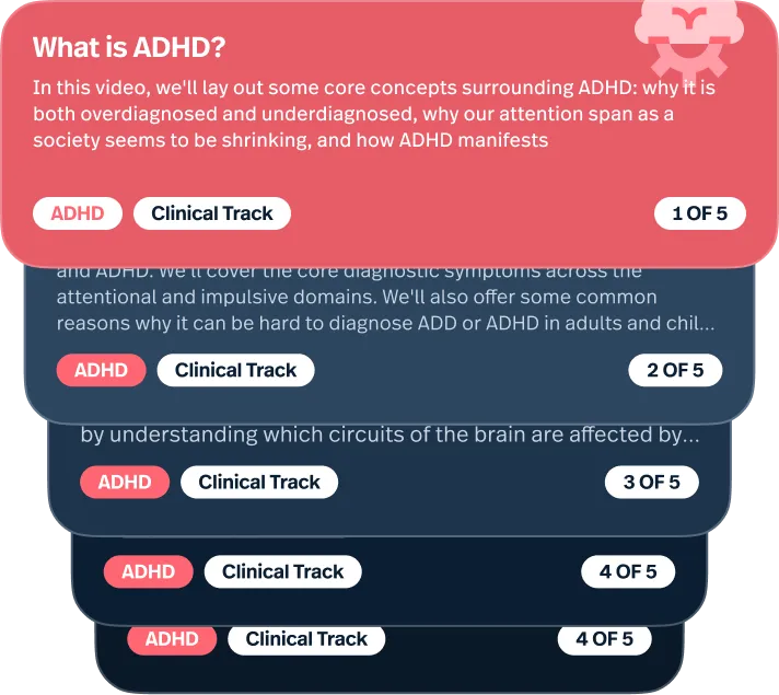 66df104e66a4ea5da3c90ff1_learning20paths202x A website with a blue background and a red button that says "ADHD" on it.