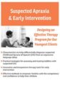 Suspected Apraxia and Early Intervention – Cari Ebert