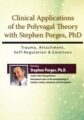 Clinical Applications of the Polyvagal Theory with Stephen Porges, PhD -Trauma, Attachment, Self-Regulation & Emotions – Stephen Porges