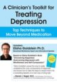 A Clinician’s Toolkit for Treating Depression -Top Techniques to Move Beyond Medication – Elisha Goldstein