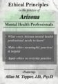 Ethical Principles in the Practice of Arizona Mental Health Professionals – Allan M Tepper
