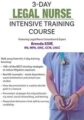 3-Day-Legal Nurse Intensive Training Course – Rosale Lobo