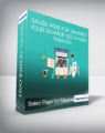 Sales Page for Maximize Your On-Page Seo 4-Week Training