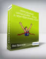Bob Bannister – Performance Management – Build a High Performing Team