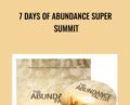 7 Days of Abundance Super Summit – VA