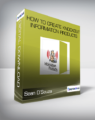 Sean D’Souza – How to Create Knockout Information Products
