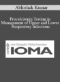 Abhishek Kumar – Procalcitonin Testing in Management of Upper and Lower Respiratory Infections
