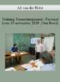 Ad van der Hulst – Training Timemanagement | Personal Lean 19 november 2020 | Den Bosch