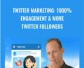 Twitter Marketing: 1000% Engagement and more Twitter followers – Alex Genadinik