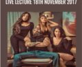 Live Lecture 18th November 2017 – Arash Dibazar