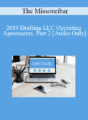 [Audio] The Missouribar – 2019 Drafting LLC Operating Agreements, Part 2