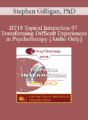 [Audio] BT18 Topical Interaction 07 – Transforming Difficult Experiences in Psychotherapy – Stephen Gilligan, PhD