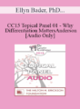 [Audio] CC15 Topical Panel 01 – Why Differentiation Matters – Ellyn Bader, PhD, Peter Pearson, PhD, and Judith Anderson