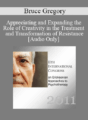[Audio] IC11 Workshop 32 – Appreciating and Expanding the Role of Creativity in the Treatment and Transformation of Resistance: The Integration of Erickson’s Resistance Protocol with Principles from Physics and Classical Music Composition Theory – Bruce Gregory
