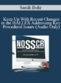 [Audio] Sarah Bohr – Keep Up With Recent Changes in the HALLEX Addressing Key Procedural Issues (Audio Only)