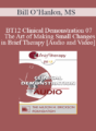 BT12 Clinical Demonstration 07 – The Art of Making Small Changes in Brief Therapy – Bill O’Hanlon, MS