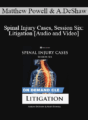 Trial Guides – Spinal Injury Cases, Session Six: Litigation
