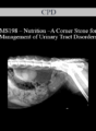 CPD – MS198 – Nutrition – A Corner Stone for Management of Urinary Tract Disorders