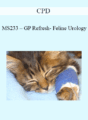 CPD – MS233 – GP Refresh- Feline Urology
