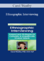 Carol Westby – Ethnographic Interviewing: Assessment Strategies for Culturally & Linguistically Diverse Needs