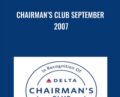 Chairmans Club September 2007 – Oliver Velez