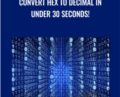 Convert HEX to Decimal in under 30 seconds! – Lazaro Diaz